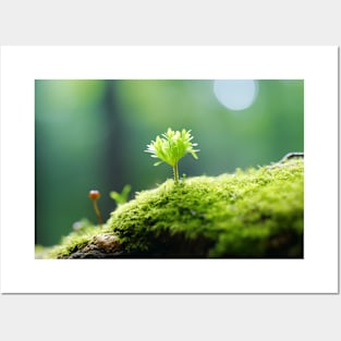 Plant Forest Nature Serene Tranquil Posters and Art